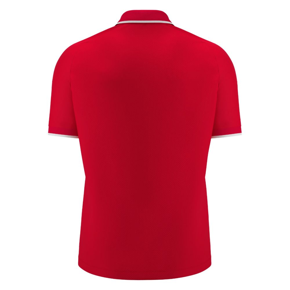 Polo poliéster micromesh Aulos RED mapfre - Imagen 3