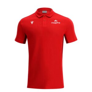 Polo algodón + poliéster Clarinet RED mapfre