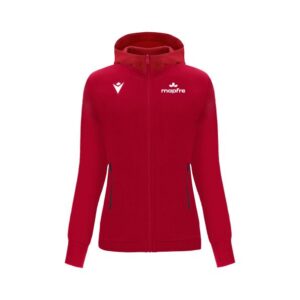 Chaqueta mujer de algodón cremallera Drum Red mapfre